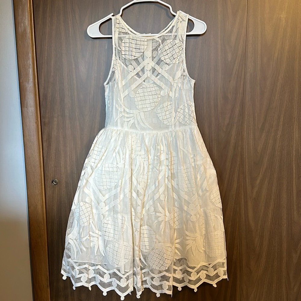 Maeve x Anthropologie Pineapple Dress Size 6